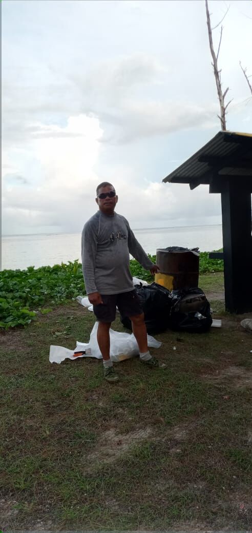 Illegal dumping at CK cemetery, Sugar Dock